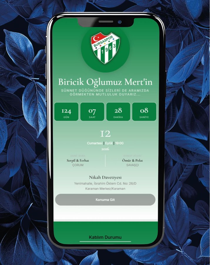 Sünnet Davetiyesi